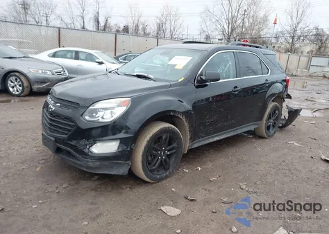 2017 Chevrolet Equinox Lt from USA, damaged, VIN 2GNFLFEK6H6257284